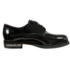 Kasut Kawad Perempuan (Drill Boot) - Kulit, Siap Ladam & Tumit 1.5"