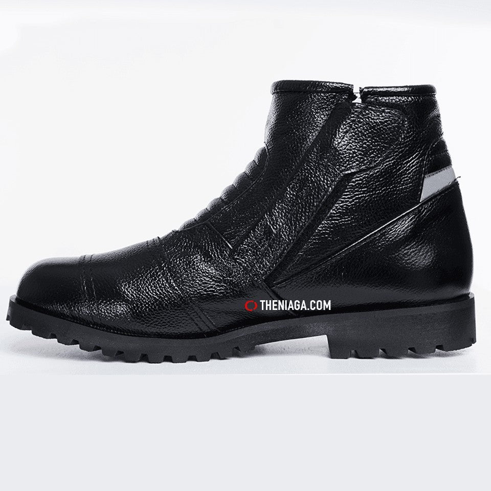 Kasut Motor 5010 6" Mid Cut″ Ori Leather