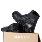 Kasut Ride 4444N "6 Leather | Casual Men Shoes Black Boots