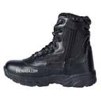 Kasut Operasi Typhoon 8" - Zip Tepi, Ringan & Tahan Lasak
