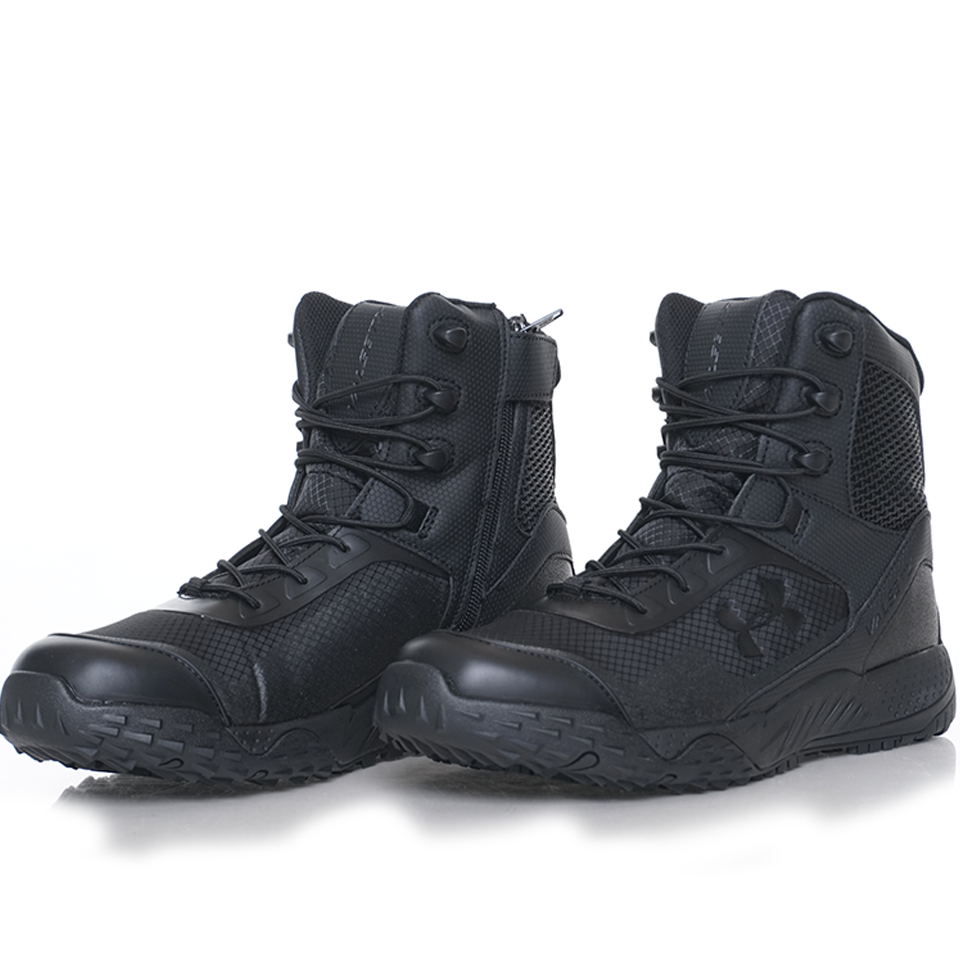 Kasut Taktikal Ringan Lelaki UA Valsetz 1.5 Hitam | Boot Peronda, Kerja & Hiking