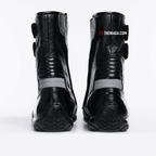 Kasut Motor 4001 8" TBR - 100% Leather & Jalur Reflektif