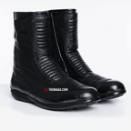 Kasut Motor 4001 8" TBR - 100% Leather & Jalur Reflektif