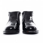 Kasut Lelaki GD 5511 (5 Inci) - Kulit Separuh Kilat (Zip Tepi)