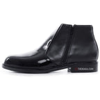 Kasut Lelaki GD 5511 (5 Inci) - Kulit Separuh Kilat (Zip Tepi)