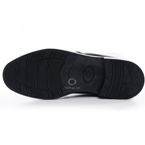 Kasut GD 19901"7 ( Leather & Zip Tepi )