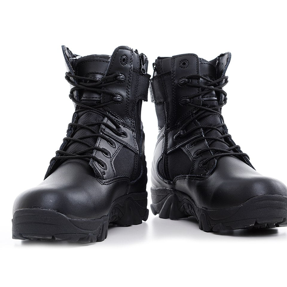 Delta but taktikal hitam lelaki bahan Cordura tahan lasak dan tapak anti-gelincir