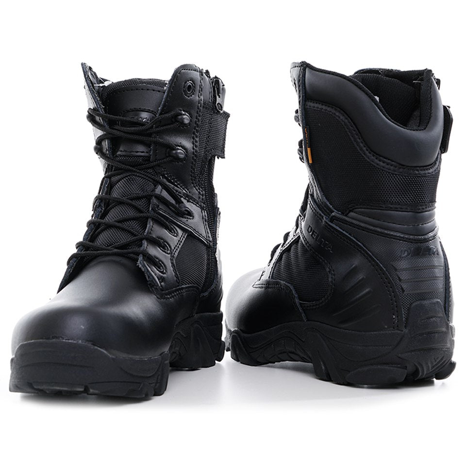 Delta but taktikal hitam lelaki bahan Cordura tahan lasak dan tapak anti-gelincir