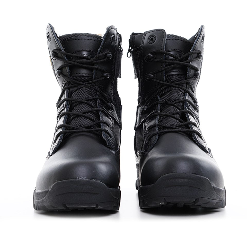 Delta but taktikal hitam lelaki bahan Cordura tahan lasak dan tapak anti-gelincir