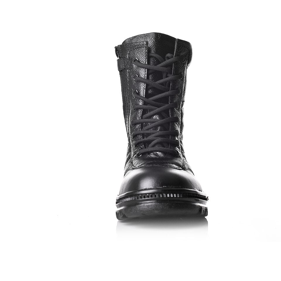 Kasut Taktikal SWAT Kulit  (High-Cut) - Tahan Lasak & Anti-Gelincir