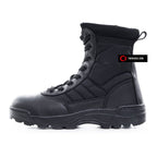 Kasut SWAT (Zip Tepi) | Suede & Oxford (Anti-Gelincir)